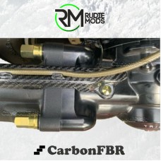 Brake line bracket Carbon Fibre Triumph Rocket 3 2020 - onwards